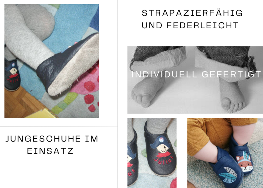 Jungeschuhe im Einsatz Bilder